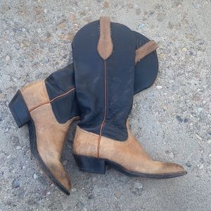 VINTAGE Tony Lama Leather Cowgirl/Riding Boots